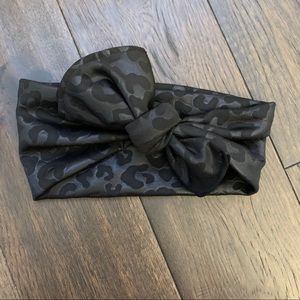 Self tie baby headband